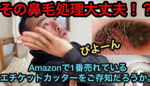 エチケットカッター(鼻毛カッター)Amazonで1番売れているのはこれだ！！