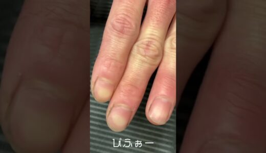 メンズのネイルケア（甘皮ガッツリばーじょん