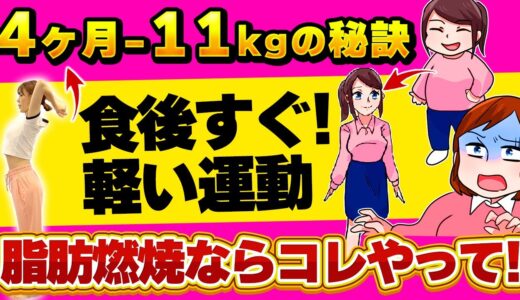 4ヶ月-11kgした時に毎日ガチでやってた全身痩せ有酸素運動🔥【ジャンプなしで脂肪燃焼ダイエット】