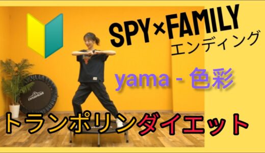 【SPY×FAMILY2のED】初心者もOK！トランポリンダイエット【yama-色彩】