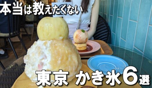 【東京かき氷6選】1食10万円する日本料理のかき氷専門店、八百屋が本気で作るかき氷など！東京観光で行きたい東京グルメかき氷！