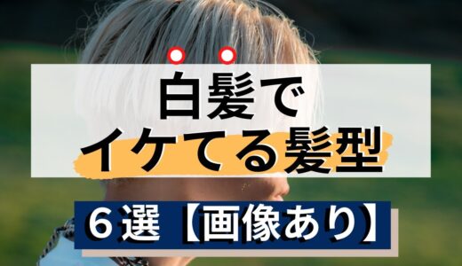 白髪が似合うメンズの髪型６選【芸能人/ハリウッド俳優】