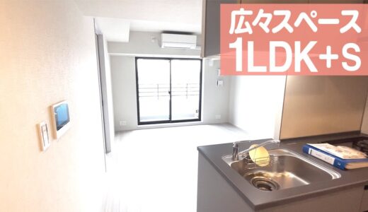 【ルームツアー】もう1部屋がうれしい！最上階1LDK＋S物件！【一人暮らし】