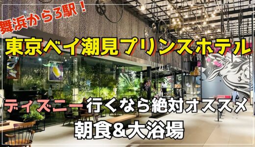 【東京ベイ潮見プリンスホテル】ディズニー行くなら必見のホテル🐭🎡⭐️友人の結婚式帰りにステイしました💐✨【HotelStayVlog】