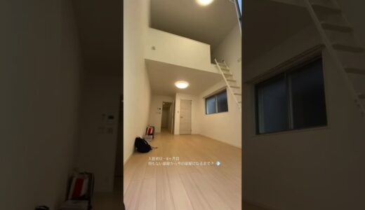 何もない部屋からオシャレなお部屋が出来るまで