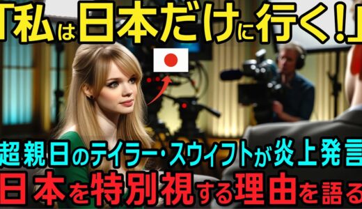 【海外の反応】「日本のニオイはおかしい」中韓回った歌姫テイラースイフトが衝撃発言をした結果