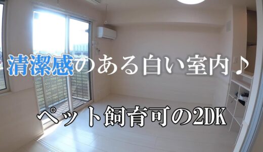 【フランシーズ】清潔感のある白いお部屋♪白基調の明るい、ペット可の2DK！！茨城県鹿嶋市長栖にあるお部屋！