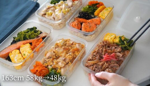 【1週間ダイエット弁当】お気に入りTOP5でまるごと冷凍弁当を作り置き | タンパク質30g以上/1食