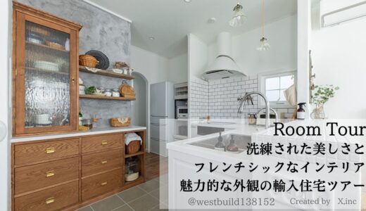 【ROOM TOUR】フレンチシックハウスお家紹介×お客様インタビュー |短編版| 2×4輸入住宅を大阪で建てるウエストビルド