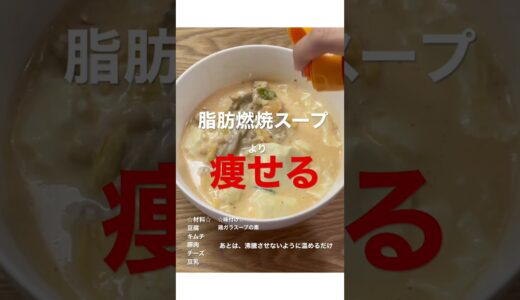 脂肪燃焼スープより痩せるデトックススープ ダイエットレシピ　Japanese food.