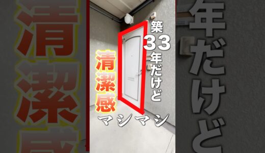 【この内装で築33年！？】リノベで清潔感を手に入れ若返り？一人暮らしも同棲もできる2DK物件をご紹介♪