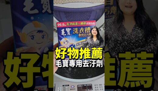 超強！市售最強洗衣機清潔劑｜毛寶 Bruno氣炸鍋