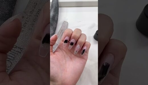 【激安】材料費1000円でセルフネイルしたら過去一可愛いやつ出来た！！💅