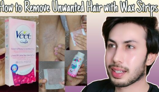 How To Remove Unwanted Hair With Wax Strips | Veet Wax Strips Honest Review